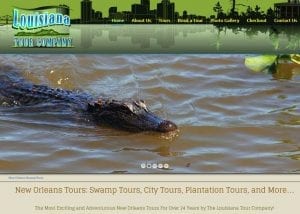 Louisiana Swamp Tours E-Commerce