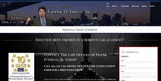 frank damico website