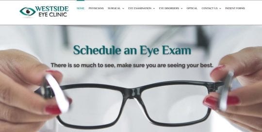 West-side-Eye-Clinic-Website