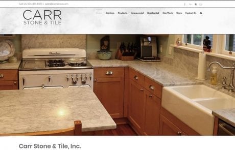 Carr Stone & Tile fabricator, installer, and importer of tile and natural stone.