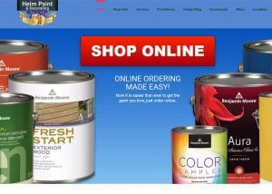 Helm Paint & Decorating paint, paint supplies and equipment