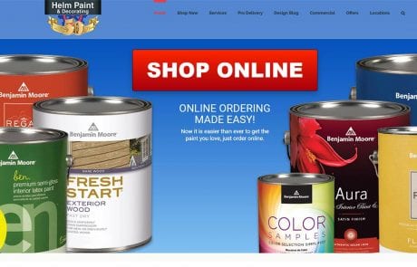 Helm Paint & Decorating paint, paint supplies and equipment