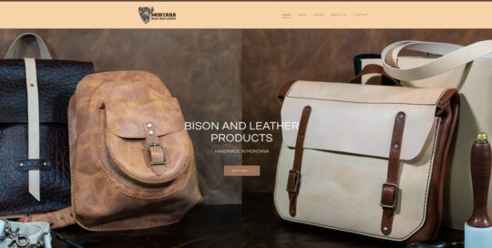 Montana Bison and Leatyher